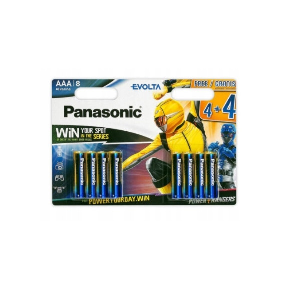 Baterie alkaliczne Panasonic evolta AAA LR03 8szt.