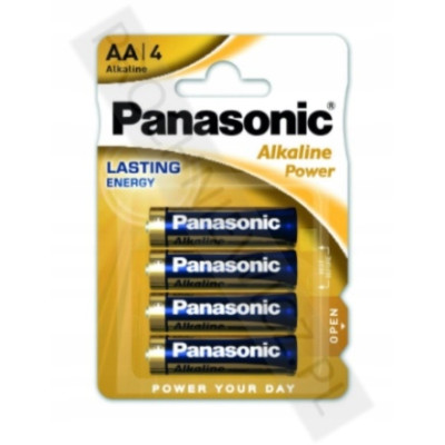 Baterie alkaliczne Panasonic AA LR6 4szt