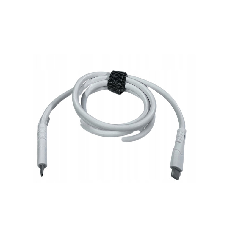 Kabel Przewód silikon USB-C - USB-C 3A 1m HQ