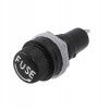 Gniazdo oprawa bezpiecznika szklanego 20mm FUSE 4szt