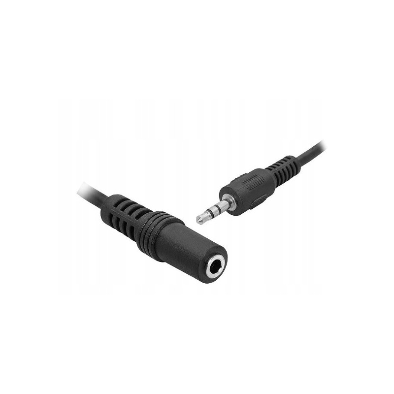 Przedłużacz słuchawkowy Jack stereo 3,5mm - 1,8m