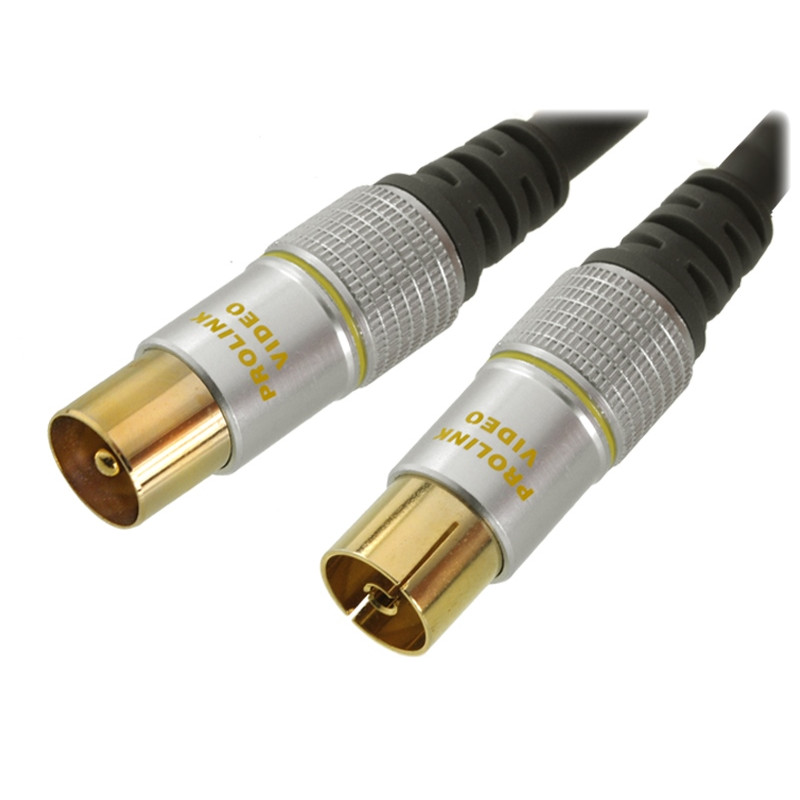 Kabel Prolink Ex wtyk antenowy TV- gn. antenowe TV 3m