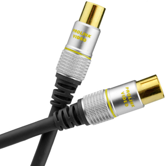 Kabel Prolink Ex wtyk antenowy TV- gn. antenowe TV 3m