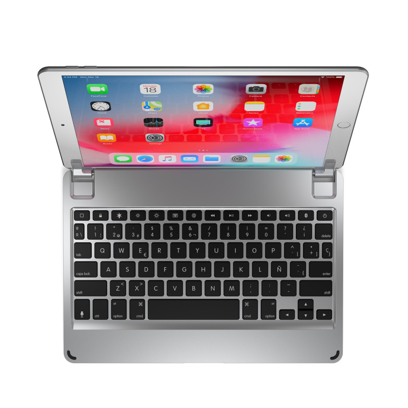 Bezprzewodowa klawiatura QWERTY Brydge 10.5 Series II Srebrna