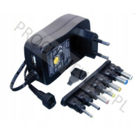 Zasilacz 3-12V 1A impulsowy wielozakresowy 7wt. DC