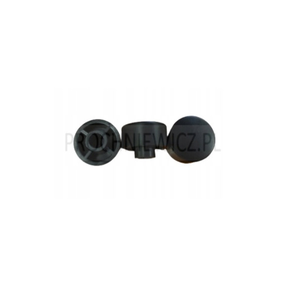 Gałka do sprzętu 19,7x14,6mm z otworem fi6 2szt