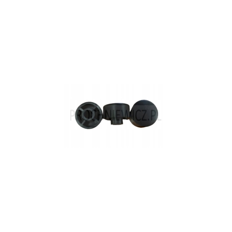 Gałka do sprzętu 19,7x14,6mm z otworem fi6 2szt