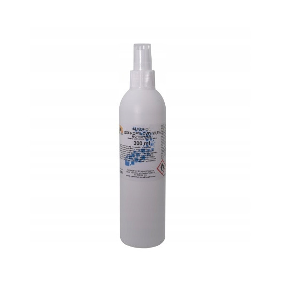 Alkohol izopropylowy ze spryskiwaczem 99,9% 300ml