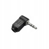 Wtyk Jack 3.5 stereo kątowy plastikowy 10szt
