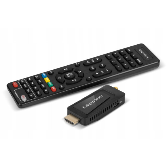 MINI DEKODER KM9999 TV HD DVB-T2 HEVC H.265