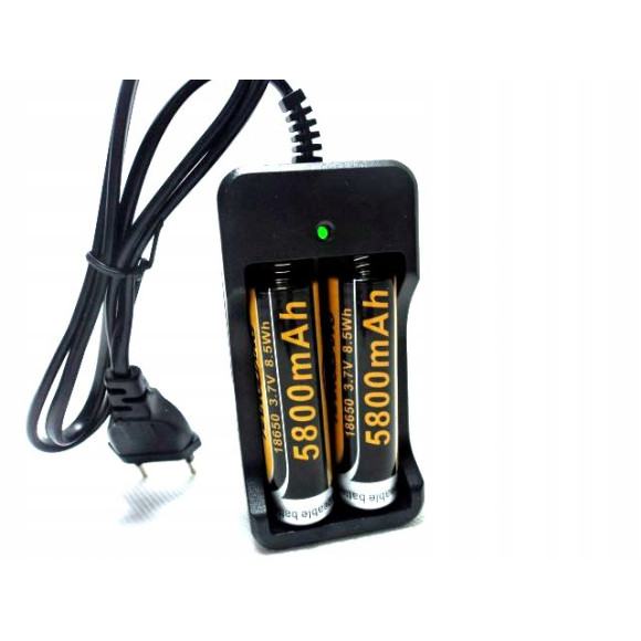 Akumulator litowo-jonowy Tomas 18650 4,2V 12000mAh 2szt.