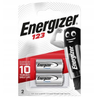 Bateria litowa Energizer CR123 3V 2szt