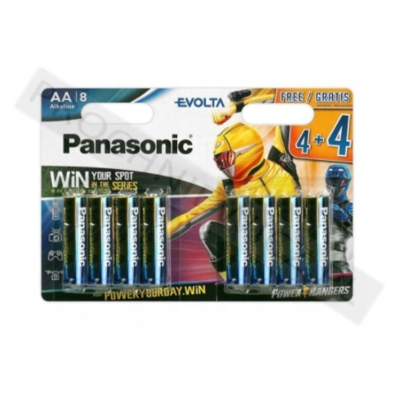 Baterie alkaliczne Panasonic evolta AA LR6 8szt.