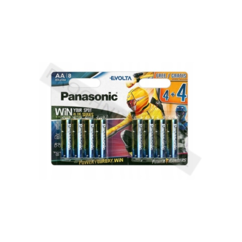 Baterie alkaliczne Panasonic evolta AA LR6 8szt.