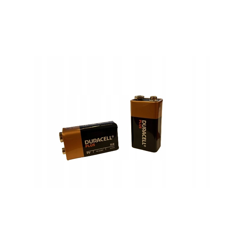 Baterie Alkaliczne Duracell Plus 9V 6LR61