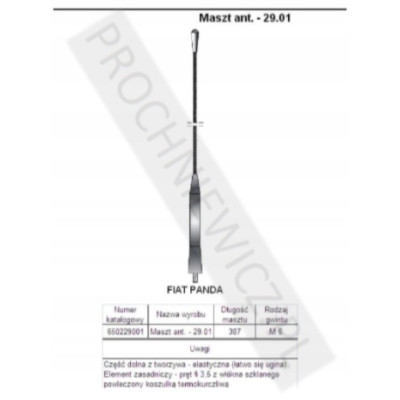 Maszt antenowy 29.01 Unicon