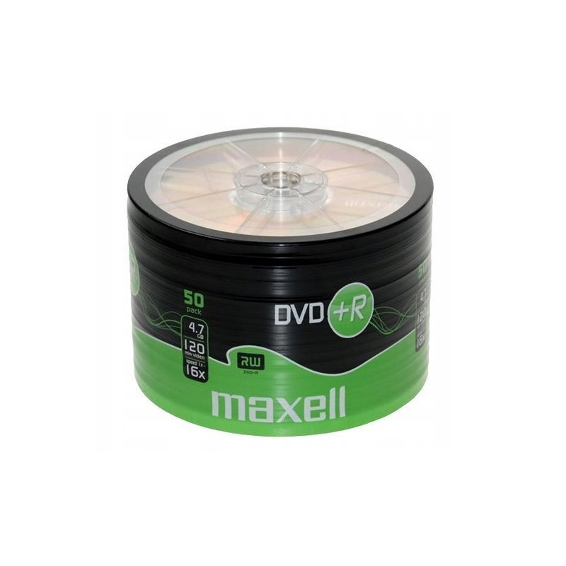 Płyta DVD+R 4,7GB x16 speed Maxell 50szt