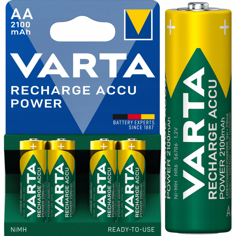 Akumulatorki Varta AA 2100mAh 4szt.