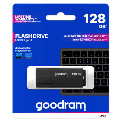 Pendrive GOODRAM USB 3.2 128GB czarny