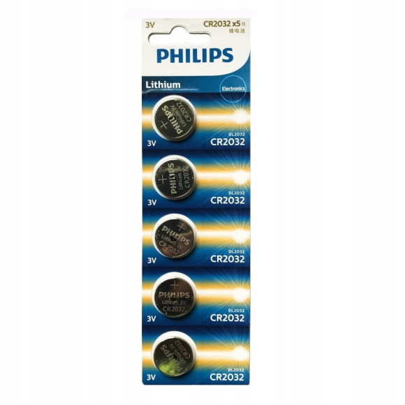 Baterie litowe Philips 3V CR2032 20szt