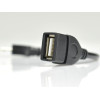 Kabel USB gniazdo A - wtyk micro USB 20cm OTG