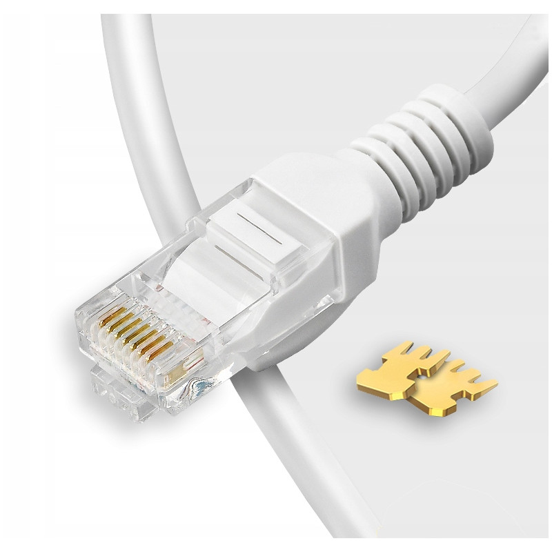 Patchcord kabel Ethernet UTP 8c wtyk-wtyk 5m