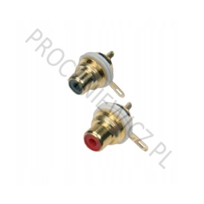 Gniazdo RCA Prolink TRC 032 2szt