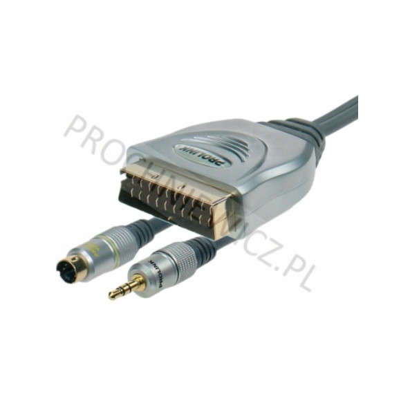 Kabel TCV 7580 Prolink EX SCART–SVHS4P+3,5STR 20m