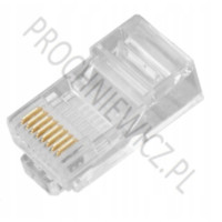 Wtyk Telefoniczny 8P8C RJ45 25szt