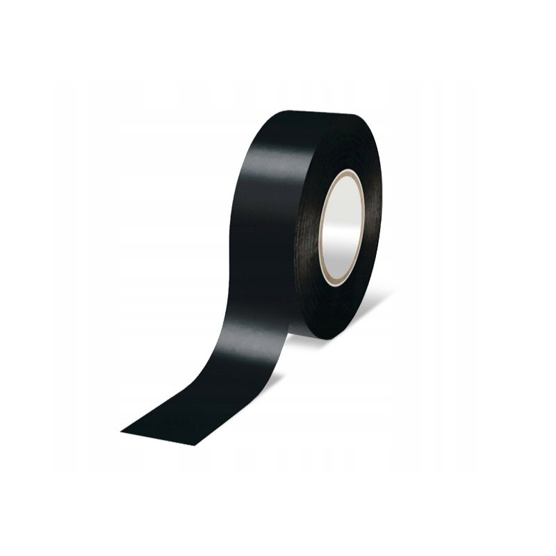 Taśma izol. Vini-Tape czarna 25m 0,10x19mm 10szt