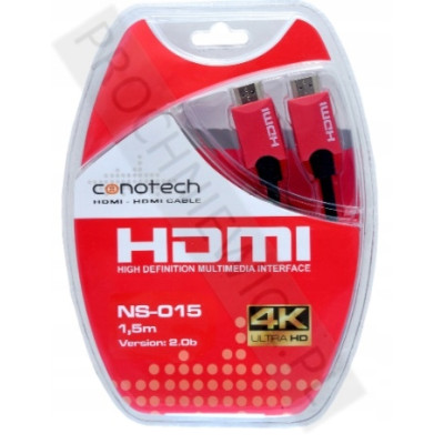 Kabel HDMI NS-015 1,5m 4k ULTRA HD