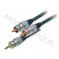 Kabel TCV 3420 Prolink EX 2RCA-3,5STR 7,5m